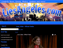 Tablet Screenshot of liesangeles.com